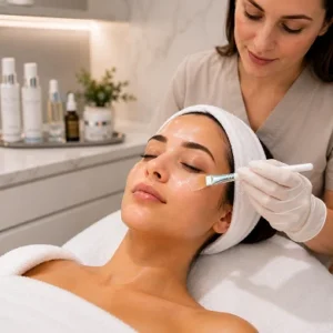 Chemical peel facial benefits types